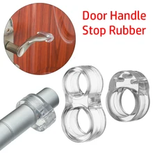 Door-Stopper Furniture-Protective Buffer Silica-Gel Transparent 1-Pc Shockproof-Pad Safety