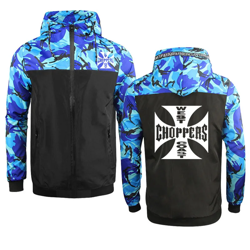 

Fashion casual New Spring Autumn Men's Hoodies West Coast Choppers printing Streetwear Fashion casual high quality Cotton