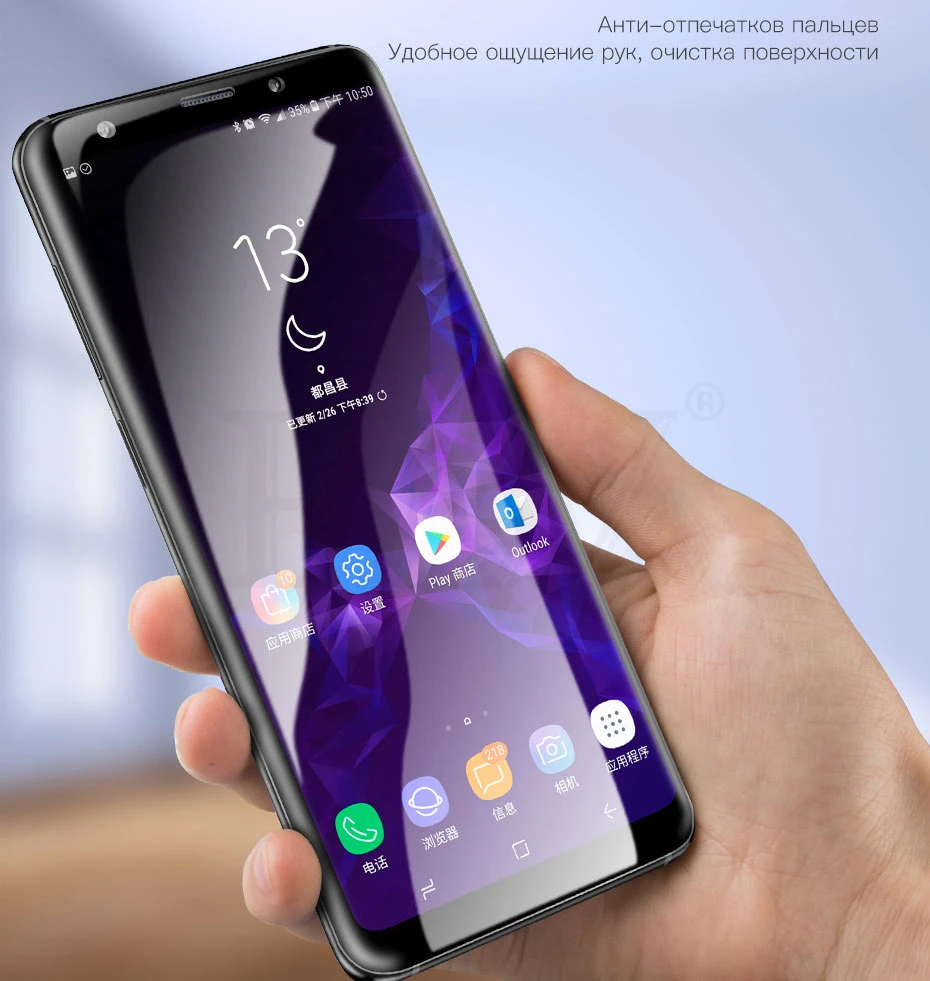 100D Гидрогелевая пленка для samsung Galaxy S8 S9 Plus S10 Plus Защитная пленка для экрана для samsung A50 A70 Note 8 9 S10e мягкая пленка не стекло