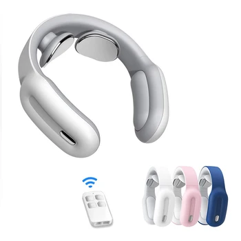 

Smart Electric Neck Shoulder Massager Cervical Physiotherapy Low Frequency Magnetic Therapy Pulse Pain Relief Tool Health Care