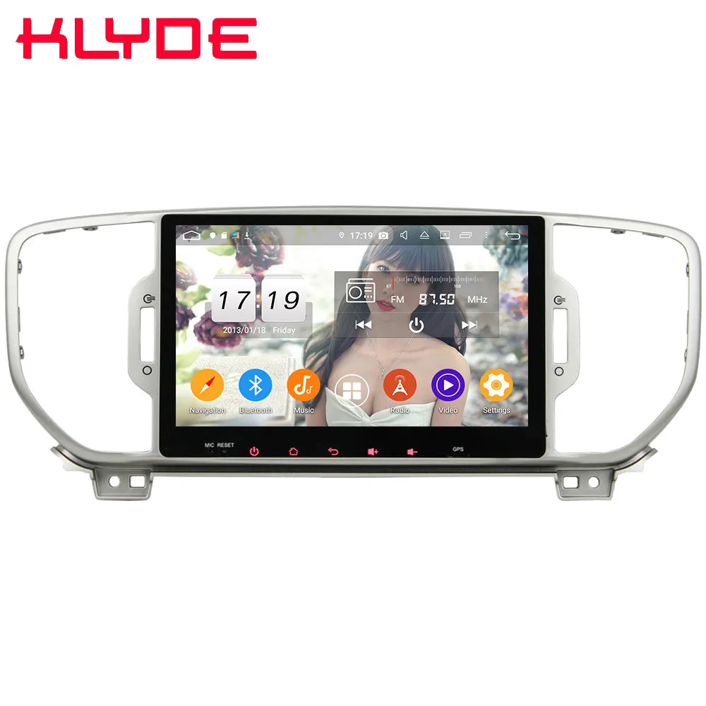 Klyde " ips 4G wifi Android 9,0 Восьмиядерный 4 Гб ОЗУ 64 Гб ПЗУ DSP автомобильный DVD мультимедийный плеер радио для Kia Sportage 4 KX5