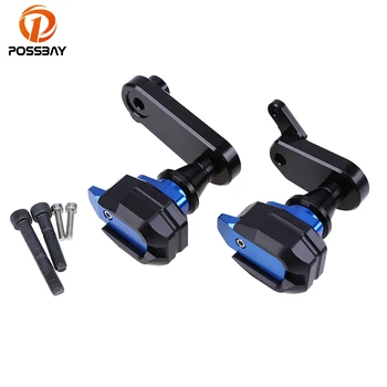

POSSBAY Black/Gold/Blue/Titanium Motorcycle Frame Sliders Anti Crash Protect Pads Fit For Kawasaki ZX6R 2009 2010 2011 2012
