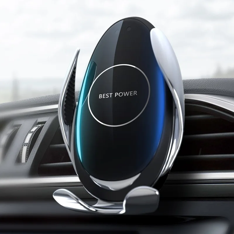

10W Original Car Wireless Charger Fast Induction QI Charging Phone Holder For iPhone 11 XS Smartphone Car Infrared Sensor Holder