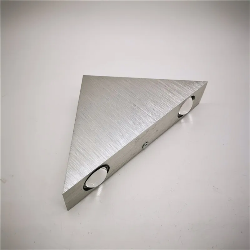 LED Wall Lamp Aluminium 3W Triangle Shape Bedroom Light Home Decor AC110V 220V