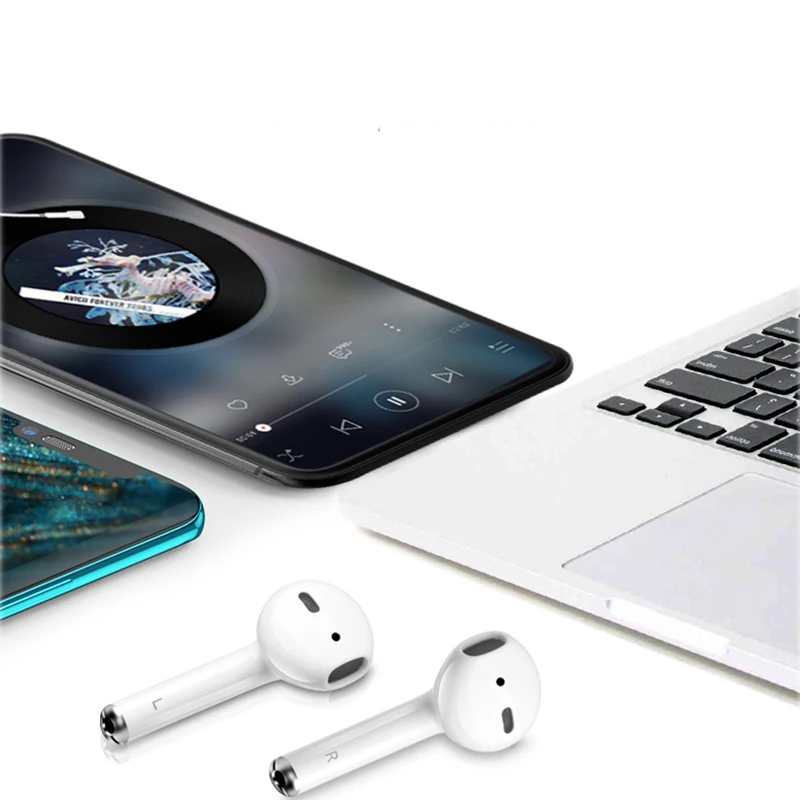 I7mini TWS Bluetooth наушники спортивные беспроводные наушники I7 Tws мини наушники Спортивная гарнитура стерео наушники-вкладыши