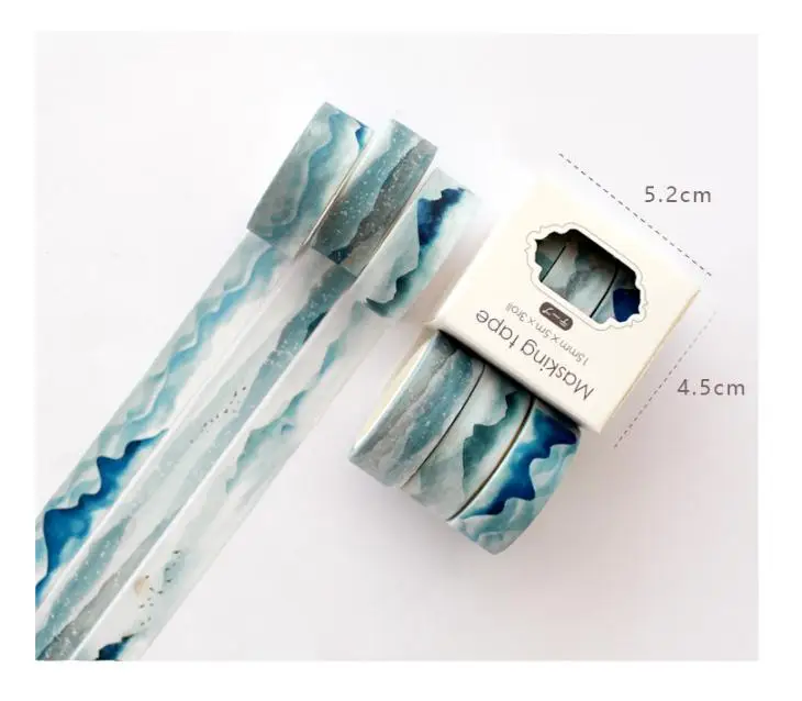 3 шт./компл. декоративные Ретро Божественная Золотой набор декоративного скотча