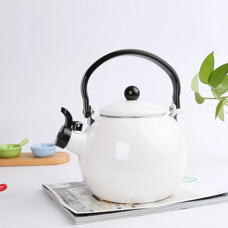 Японский стиль утолщение керамическая эмаль свисток чайник для воды холодный чайник китайская медицина чайник газовая плита Бытовая