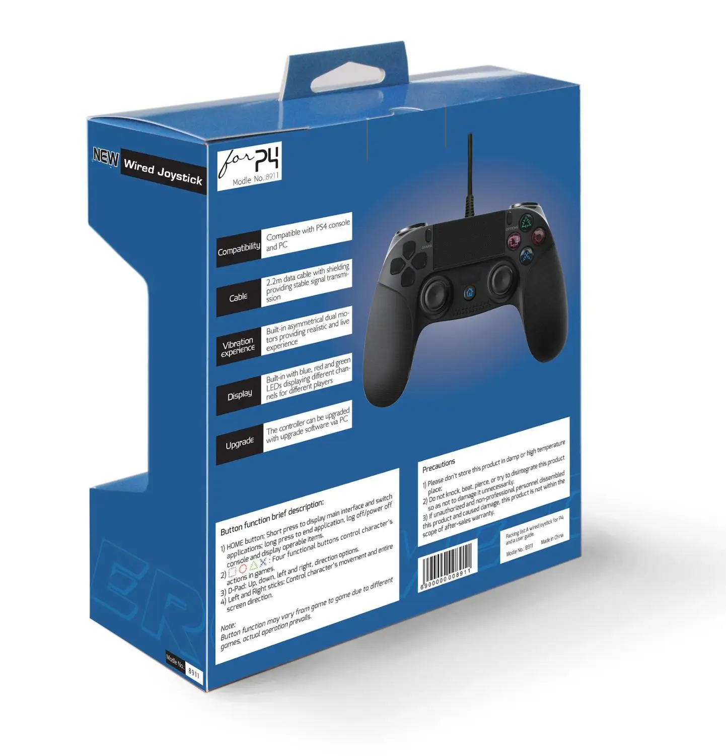 Bluetooth Wireless USB Wired Joystick for PS4 Controller Fit For PlayStation 4 Console For Dualshock 4 Gamepad For PS3 Console