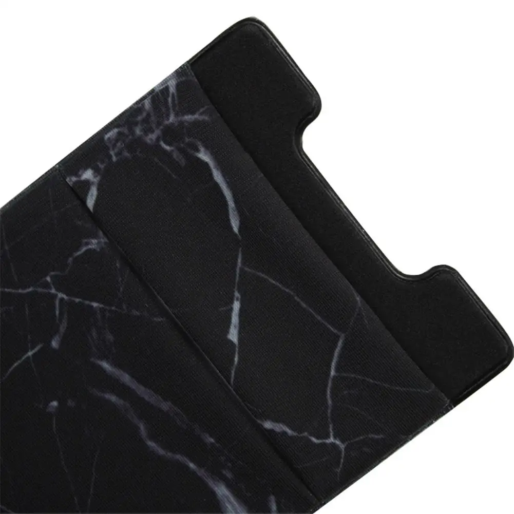 Cell Phone Sticker Marble Lycra Sticker Card Pocket Wallet For Most Smartphones Material Super Fiber+ Lycra Strongly Adsorbed