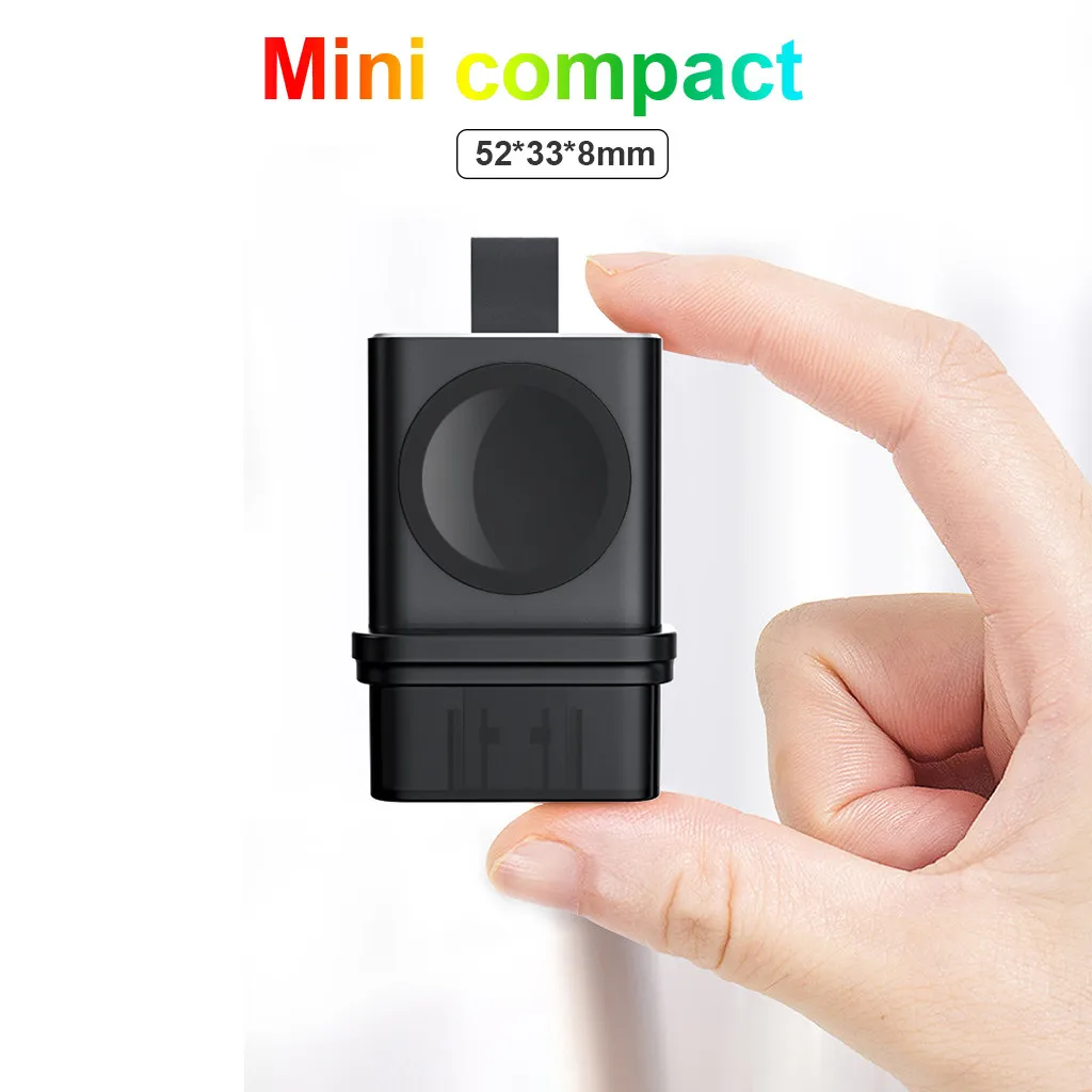 USB беспроводное зарядное мини-устройство Держатель для зарядки док-станция для часов серии 5/4/3/2/1