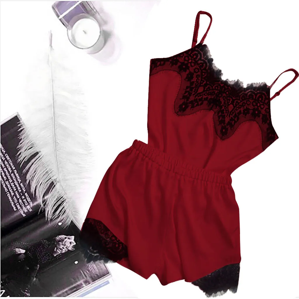 Сексуальное женское Белье Порно Babydoll нижнее бельё для девочек, одежда для сна, Для женщин платья из сатина с кружевами и горячий сексуальный пеньюар эротическое Искушение Lenceria, Детские пижамные комплекты интимных