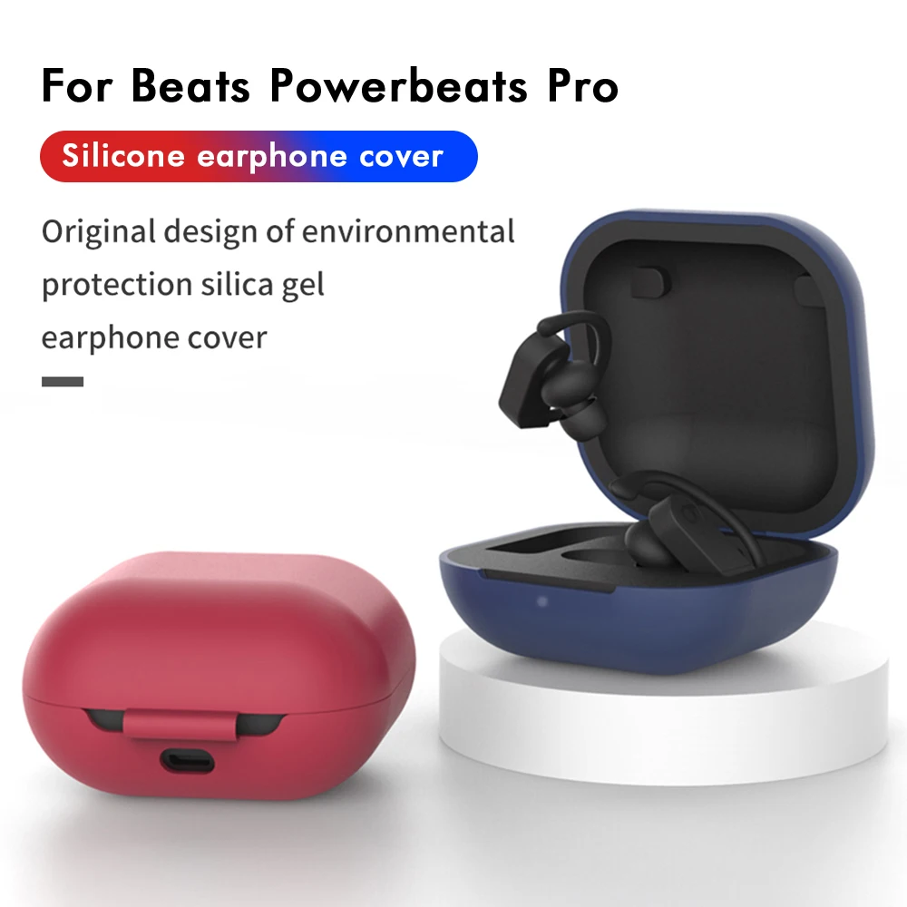 Мягкий чехол для наушников из ТПУ для Apple Beats Powerbeats Pro, роскошный Прочный чехол для зарядки, чехол для Beats Powerbeats Pro