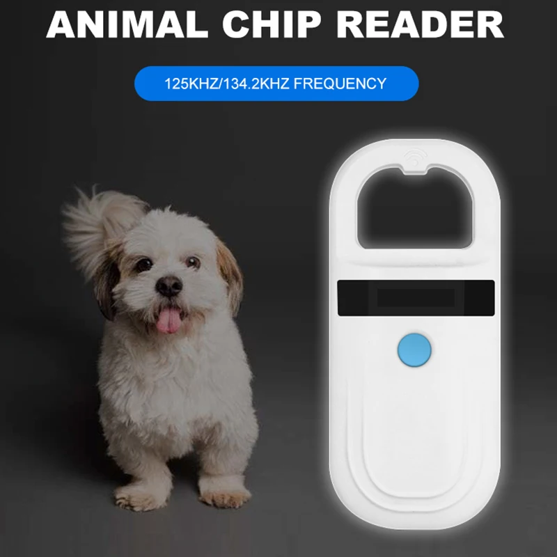 Новый RFID животный микрочип считыватель FDX-B EMID Портативный USB Ручной Pet ID чип для