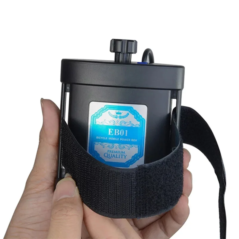 Синий Trustfire 26650 Аккумулятор Внешний Аккумулятор Чехол Коробка DC 8,4 V мобильный телефон зарядка через usb аккумулятор коробка для велосипеда светильник 26650(не входит в комплект - Цвет: Синий
