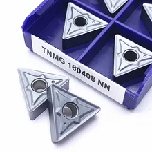 Tnmg160408 nn lt10 carboneto de inserção torno ferramenta cnc torneamento externo tnmg 160408nn para aço cnc ferramenta de corte torneamento inserção