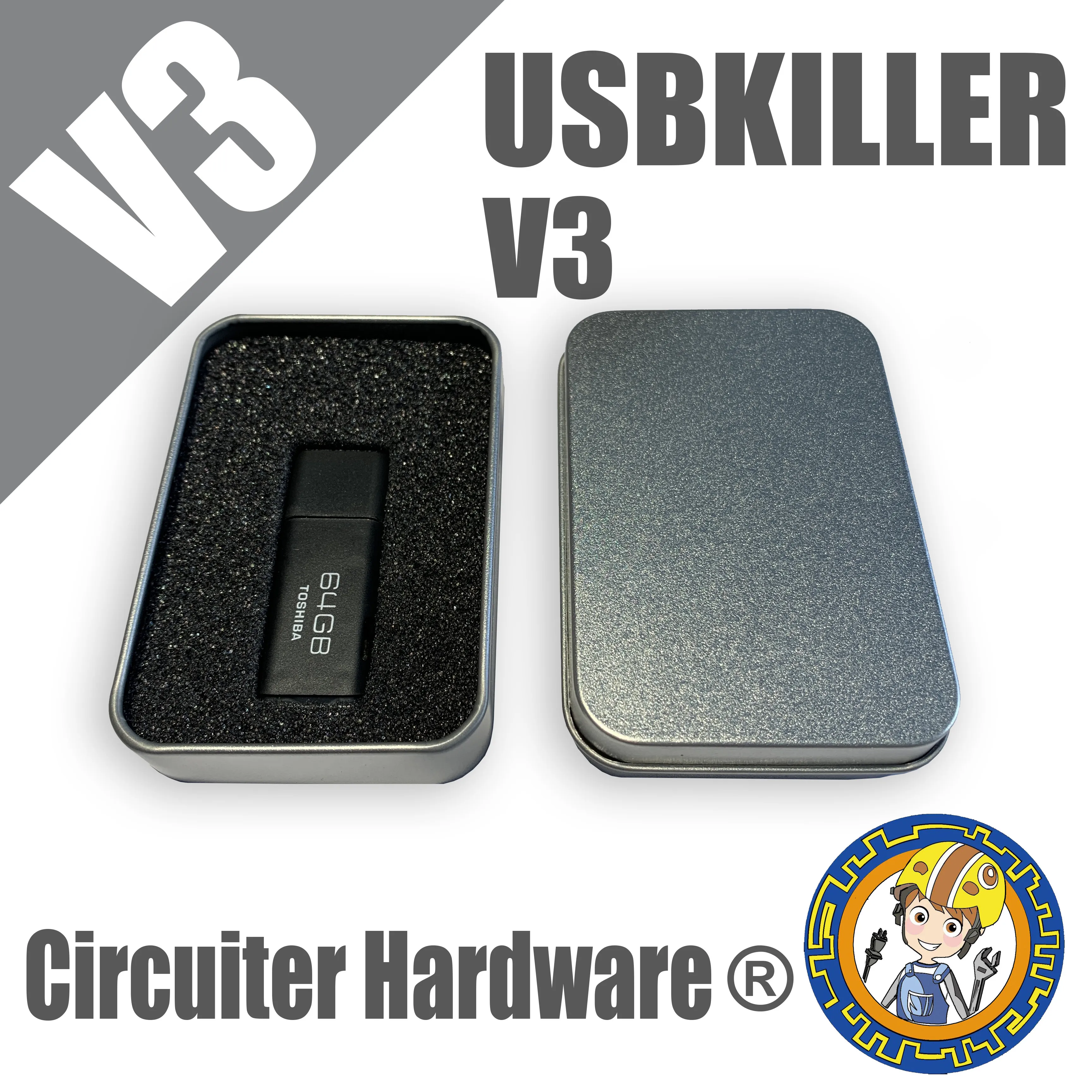 USB Тестер давления USB обслуживание мир убийца мира V2 и V3