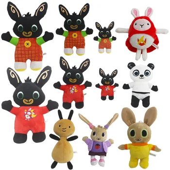 

1pcs Bunny Plush Toy Pendant Clip Keychain Bunny Doll Toy Hoppity Voosh Stuffed Animal Pando Rabbit Toy for Christmas Gifts