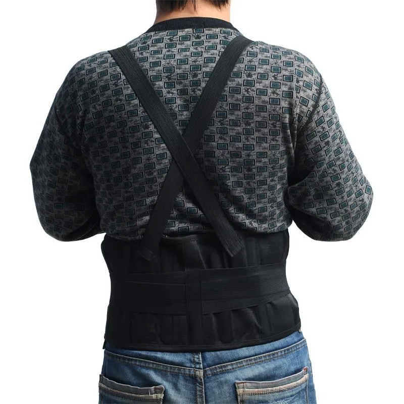 

Workers Work Handling Anti-Waist Sprain Girdle Architecture Have with Fixed Waist Supporter Suspender Strap Labor Protective Bel