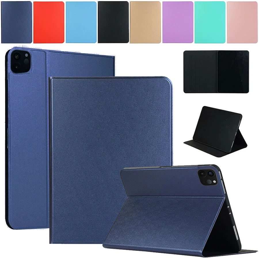

Case For iPad Pro 11 inch 2020 Smart Cover Sleep Wake Pu Leather Flip Case Tablet Protective Cover for iPad Pro 2020 11 inch
