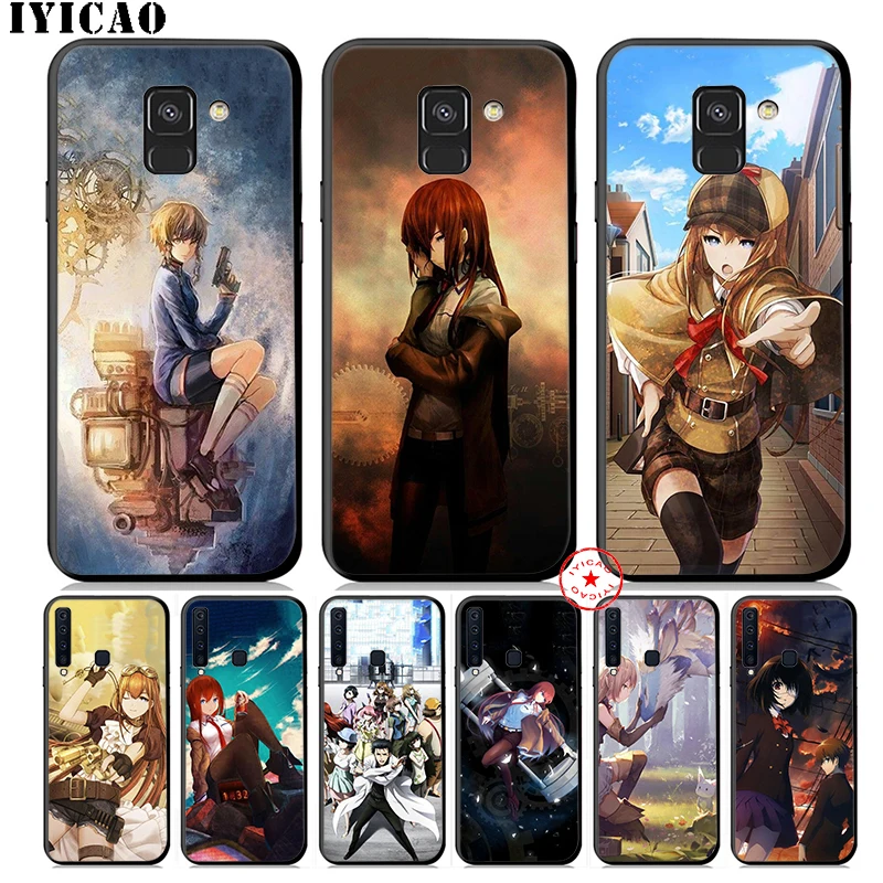 Мягкий силиконовый чехол Steins gate для samsung Galaxy A70s A50s A40s A30s A20s A10s A20E |