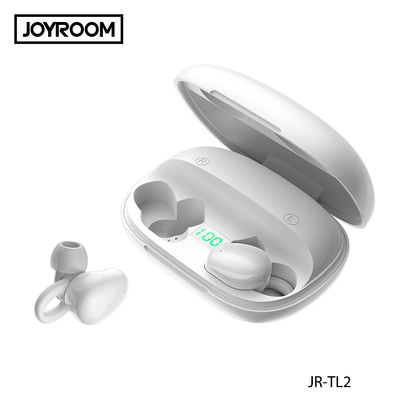Новинка, Дешевые Наушники Joyroom LT2 TWS Bluetooth V5.0, двойные беспроводные 3D стерео наушники, водонепроницаемые спортивные наушники для телефонов - Цвет: Белый