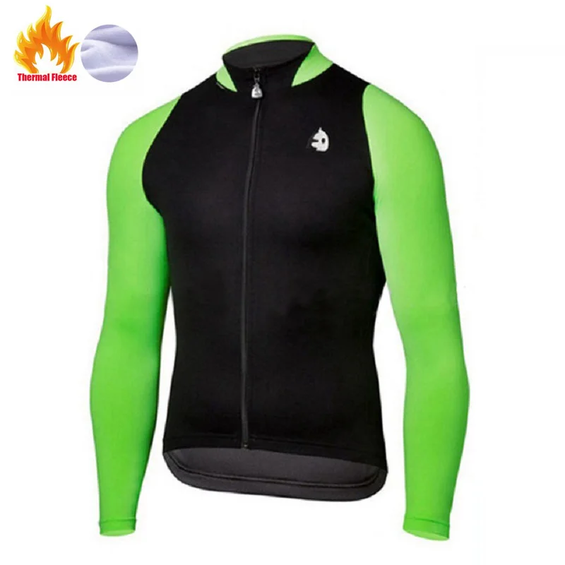 Etxeondo Winter Thermal Fleece jacket Cycling Jersey long sleeve Ropa ciclismo hombre Bicycle Wear Bike Clothing maillot Ciclism