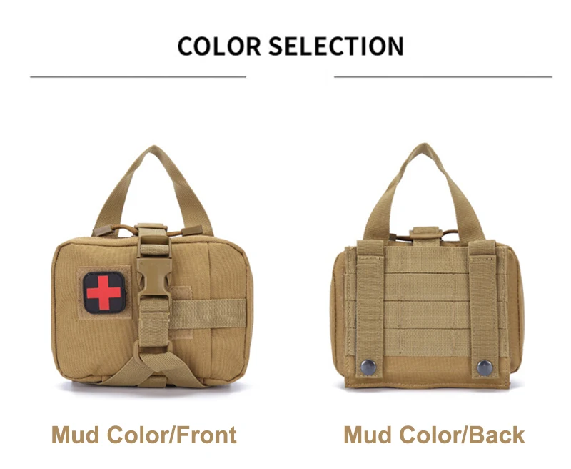 Multifunction Hunting Bags Emergency First Aid Bag Survive Kit Tactical Molle Belt Waist Bag Military Medical EMT Waist Pack Bag