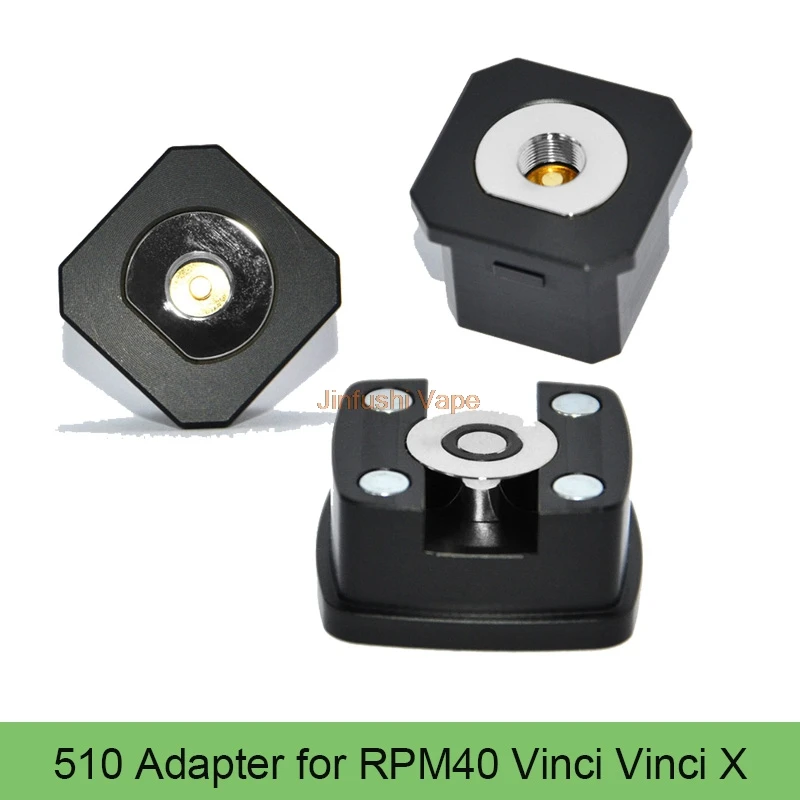 Коннектор 510 адаптер для Vinci X RPM40 Vape комплект подходит для любых 510 резьбовых резервуаров металлический коннектор аксессуары для электронных сигарет