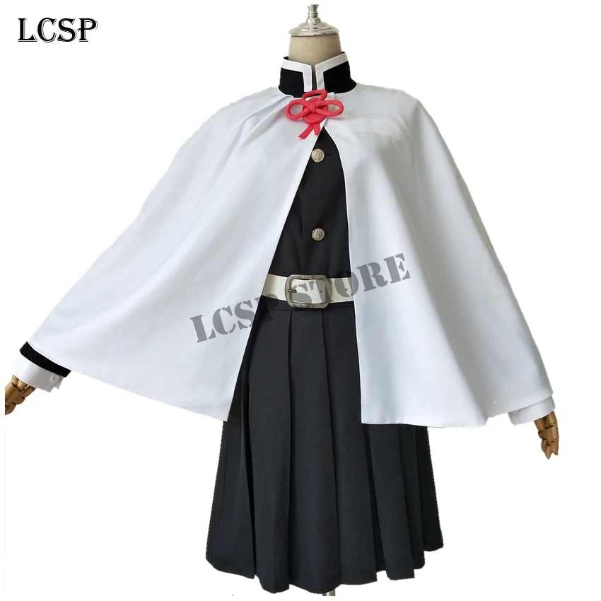 LCSP Demon Slayer Kimetsu no Yaiba Tsuyuri Kanawo японский костюм для косплея Аниме кимоно полный комплект униформы выходной костюм одежда