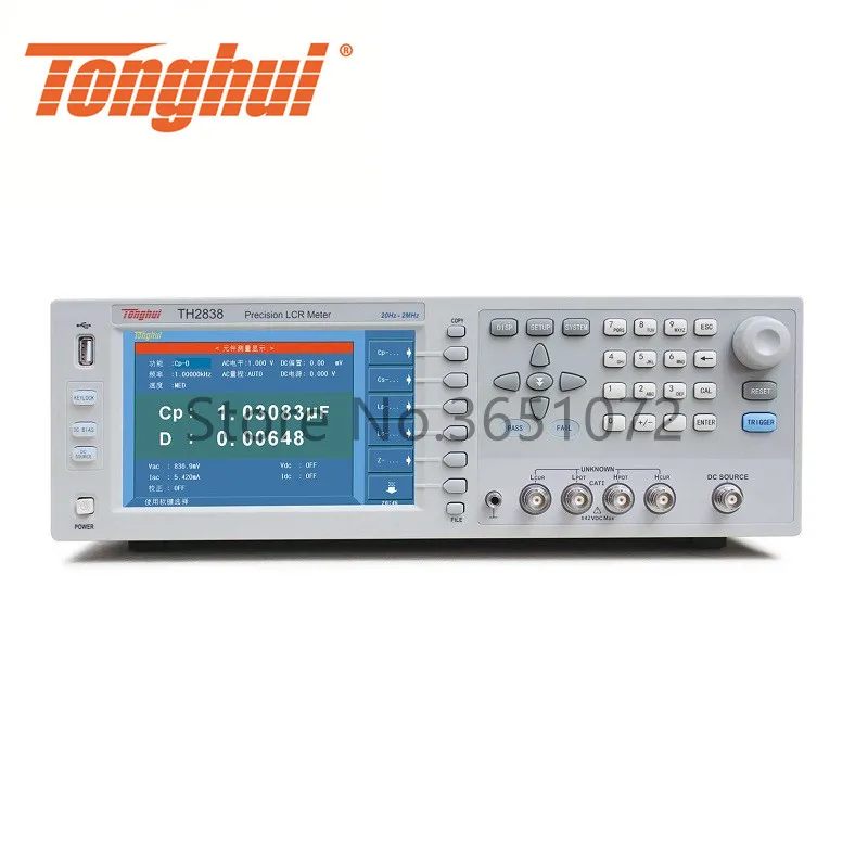 

TH2838/TH2838A/TH2838H RLC Meter High Frequency Digital LCR Meter China LCR Meter
