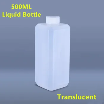 

500ML square plastic Reagent bottles Emulsion Cream storage Container Empty Food Grade Liquid bottle 100PCS
