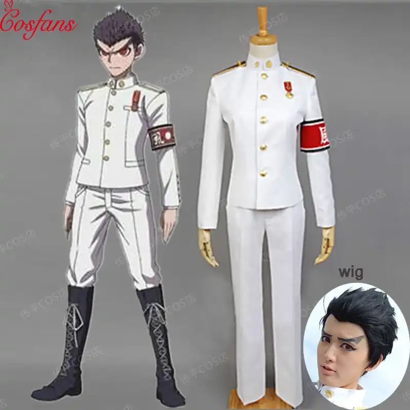 Danganronpaダンガンロンパ 石丸清隆制服コスプレ衣装ドレスフルセット送料無料ハロウィンコスプレ衣装とwi Anime Costumes Aliexpress