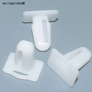 

worldgolden 100pcs auto clips Windowsill Kick Plate Retainer for BMW#51471840960,71377