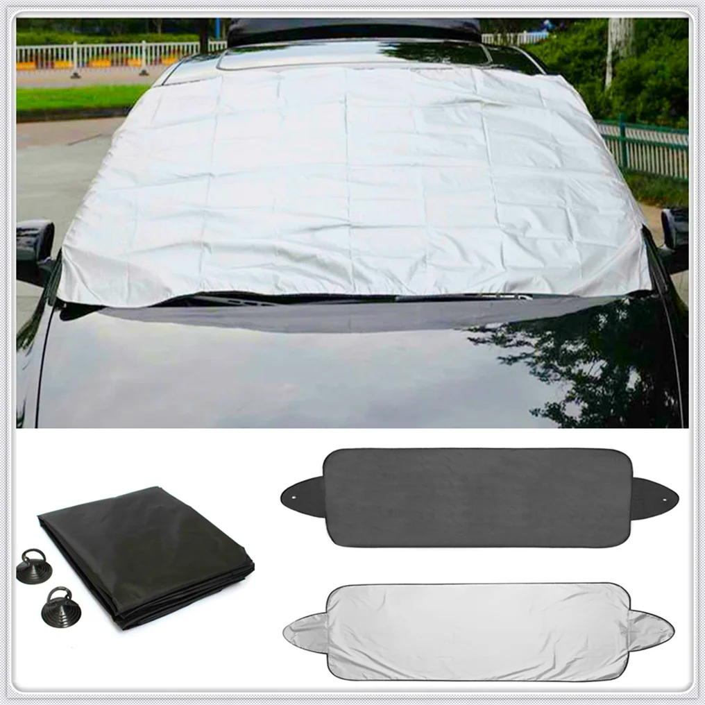 car Prevent Snow Ice Sun Shade Dust window Windshield Cover Protector