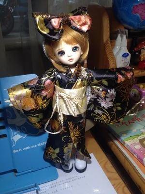 1/6 BJD аксессуары кукольная одежда японское кимоно юката для BJD/SD yosd, не включает в себя куклы, обувь, парик и другие E2537