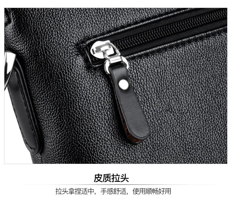 Designer Men briefcase Crazy horse Leather Shoulder Bags Vintage Crossbody Bags Business office Handbags Men's Travel Laptop Bag