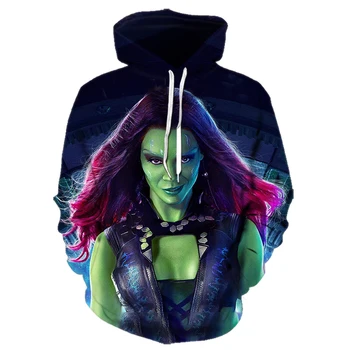 

2019Newst hoodie men's and women's sweatshirt Galaxy guard 3D printing autumn new trend hooded fashion hip hop pullover