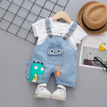 

Summer Baby Boys Casual Piggy Shirt + Short Outfit SetsToddler Kids Cute 2Pcs Clothes Suit