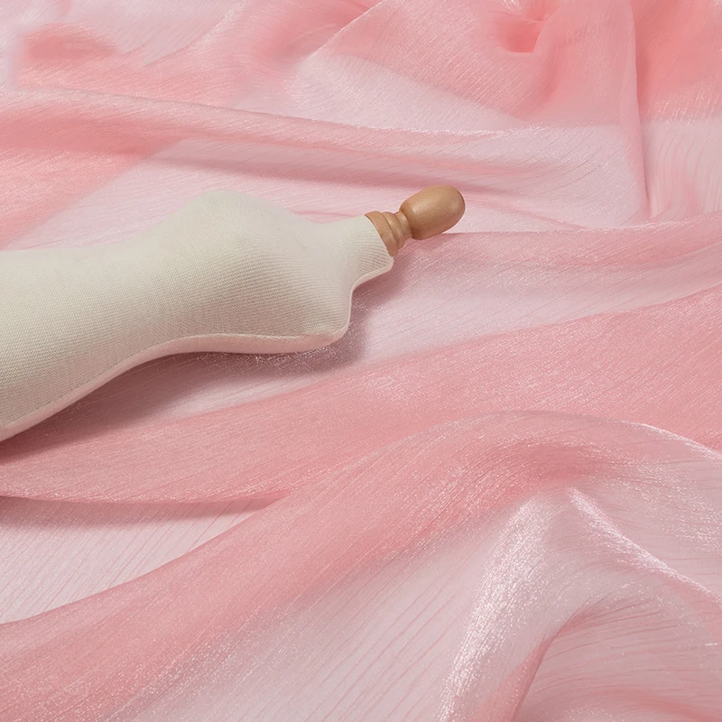 Ширина 150 см Φ ткань из органзы для свадебной вечеринки сценическое платье сделай