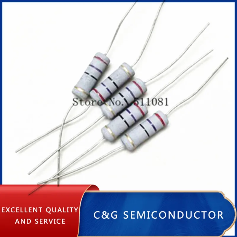 20PCS 3W 47K ohm 5% Carbon Film Resistors carbon film resistor