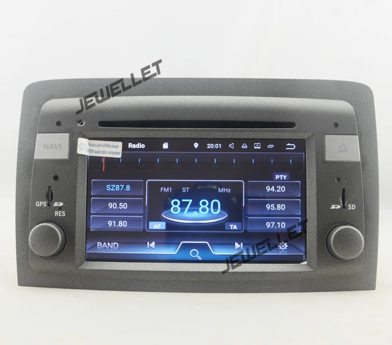Четырехъядерный Android 9,0 автомобильный DVD gps Радио навигатор для Fiat Idea Lancia Musa с 4G/Wifi DVR OBD mirror link 1080P