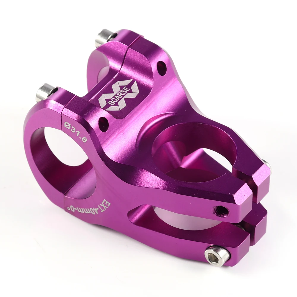 Boarse Bicycle Stem 31.8mm Bike Short Stem Parts Of Bicycle 40mm AluminumAlloy lightwe for AM/DH/FR/DJ/ENDURO