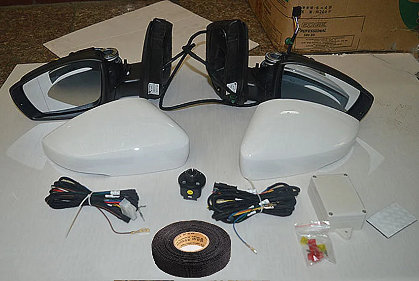 Upgrade Auto folding Mirror automatic folding side mirror with turn