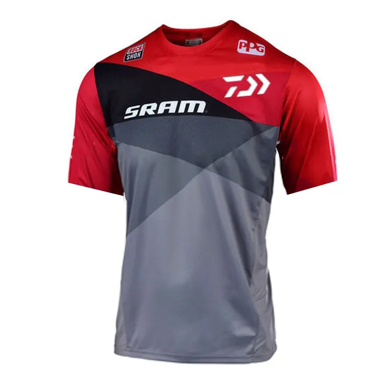 

SPTGRVO LairschDan 2020 summer enduro mtb jersey short sleeve mtb downhill shirt mountain bike clothing men motorcycle t-shirts