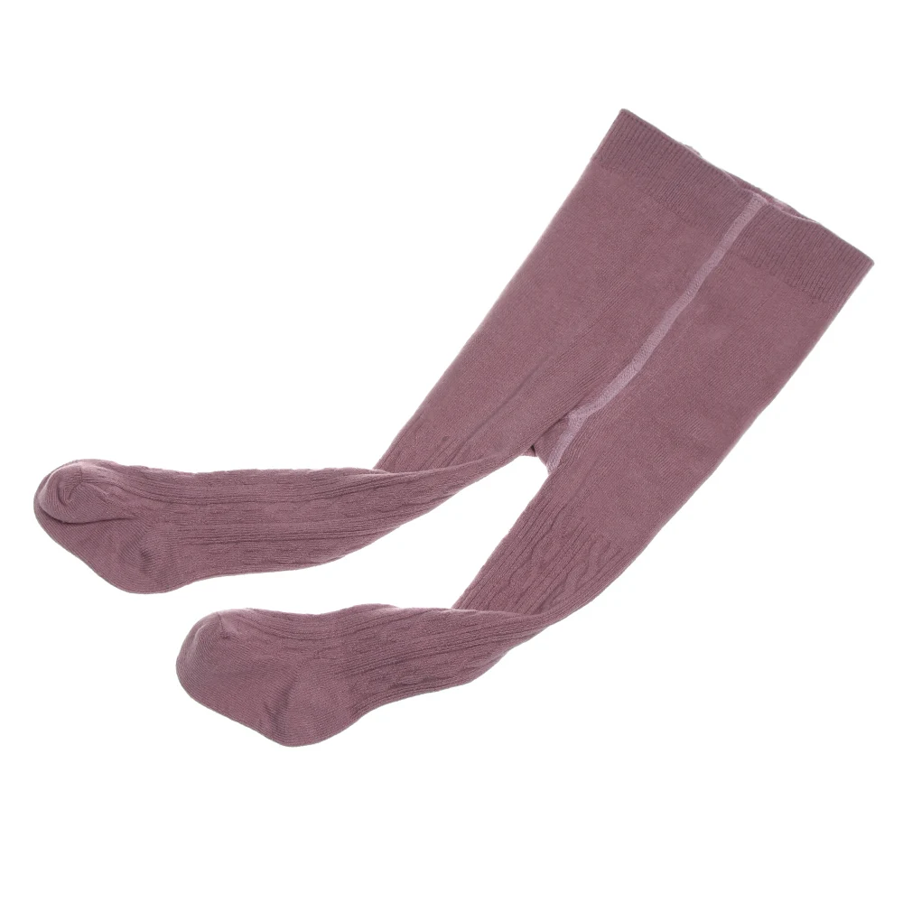 Light Purple Детские Открытые колготки; длинные чулки; Гольфы; сезон осень-зима; хлопковые гетры; колготки; дышащие мягкие модные колготки - Цвет: Light Purple