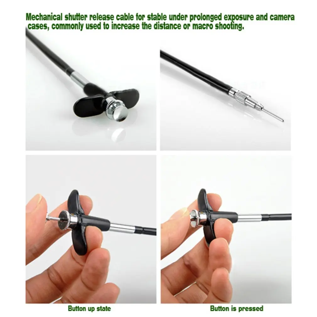 40Cm Self-Locking Mechanical Shutter Cable For Digital Single-Shot Cameras To Prevent Camera Shake Camera Equipment