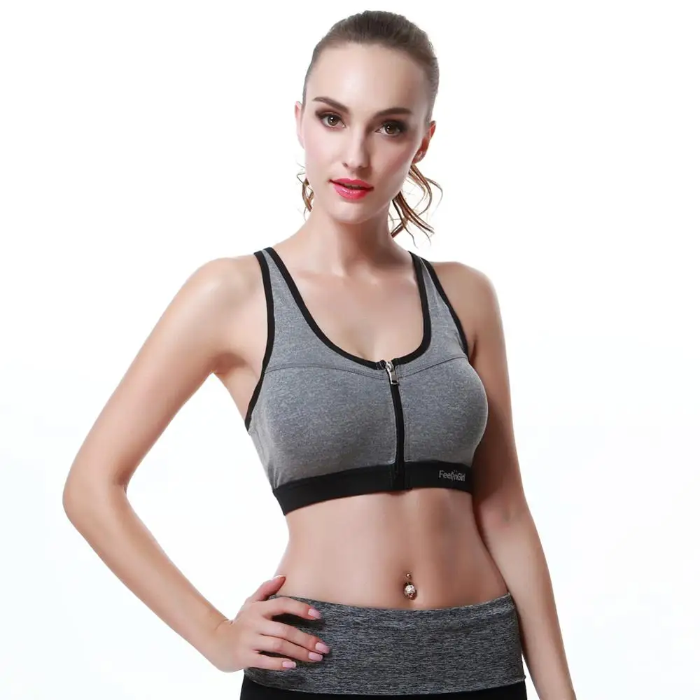 Women's Sports Bra Without Steel Ring High support Fitness Bra Women's Breathable Sweat-wicking Sports Underwear