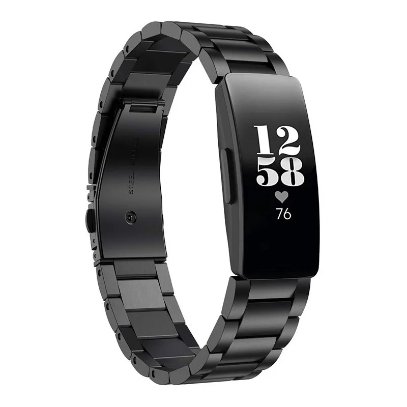 Essidi для Fitbit inspire HR Браслет ремешок из нержавеющей стали смарт-Браслет замена для Fitbit inspire HR