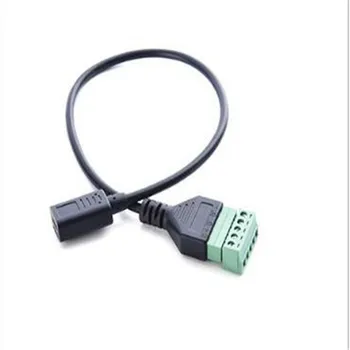 

Solderless USB Connector USB2.0 Version USB3.1 type-c female green solderless terminal cable mobile computer cable