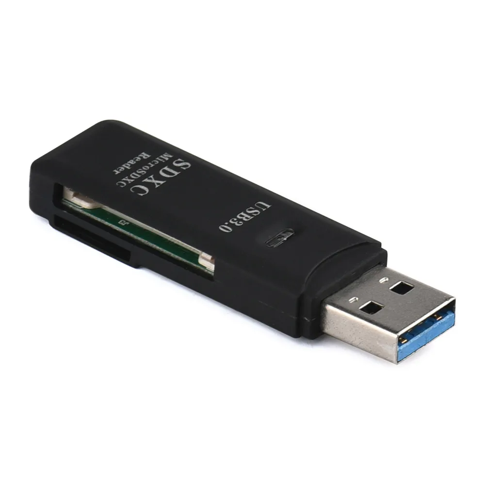 Мини 5 Гбит/с супер скорость USB 3,0 Micro SD/SDXC TF кард-ридер адаптер Mac OS Pro# T2